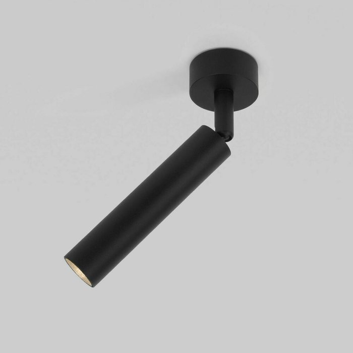 Накладной светодиодный светильник Diffe 5 черного цвета - купить Накладные споты по цене 2360.0