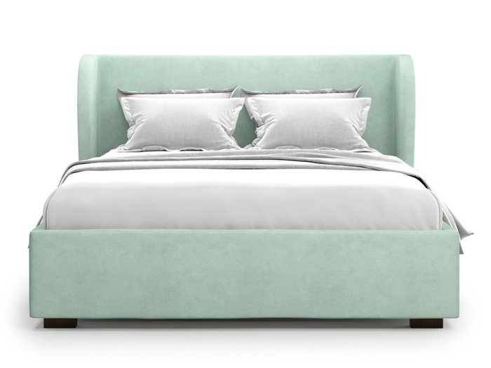 Кровать Tenno 160х200 бирюзового цвета с подъемным механизмом  - купить Кровати для спальни по цене 49000.0