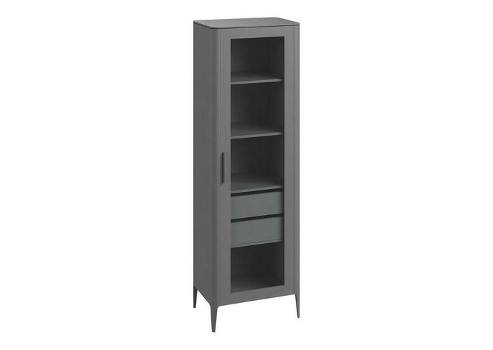 Книжный шкаф Type oak серого цвета - купить Книжные шкафы по цене 148900.0