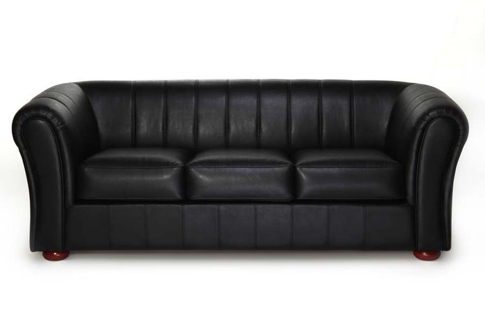 Прямой диван-кровать Бруклин Премиум черного цвета - лучшие Прямые диваны в INMYROOM