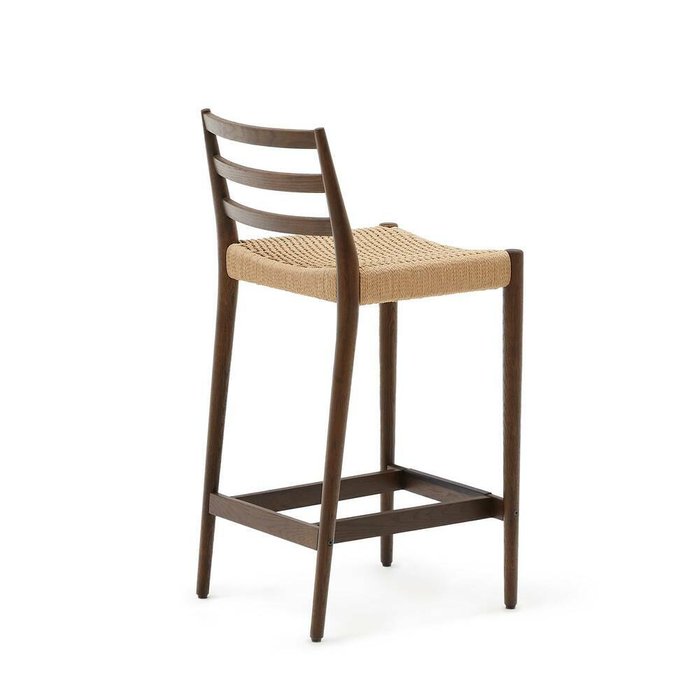 Барный стул Analy бежево-коричневого цвета - лучшие Барные стулья в INMYROOM