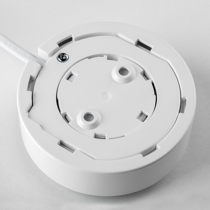 Светильник PVC д/LED-ламп 943ххх/929ххх Gx53 TENSIO ROUND БЕЛЫЙ - лучшие Накладные споты в INMYROOM