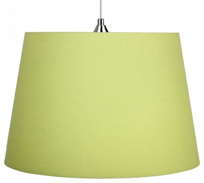 Подвесной светильник с абажуром зеленого цвета
