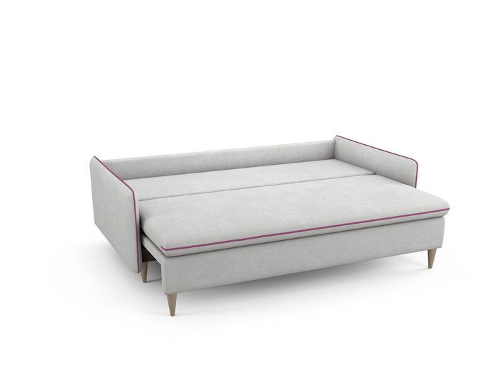 Диван-кровать Ron светло-серого цвета - купить Прямые диваны по цене 57700.0