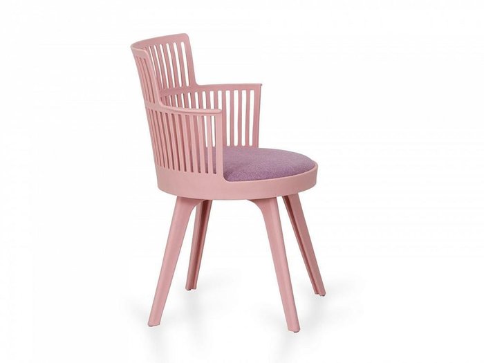 Стул Tower розового цвета - лучшие Обеденные стулья в INMYROOM