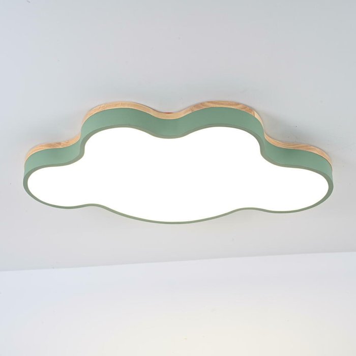 Потолочный светильник CLOUD ECO D63 Green - лучшие Потолочные светильники в INMYROOM Потолочный светильник CLOUD ECO D63 Green - лучшие Потолочные светильники в INMYROOM
