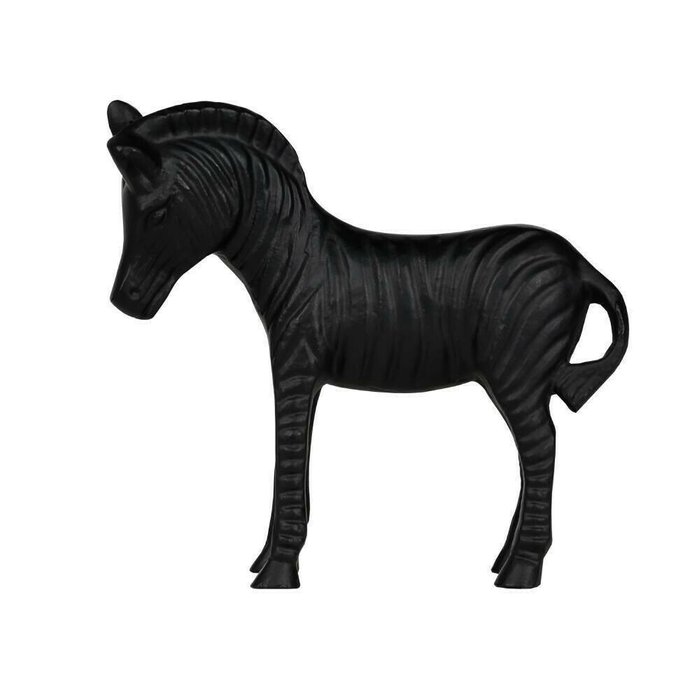 Фигурка зебра Jagna черного цвета - купить Фигуры и статуэтки по цене 3290.0
