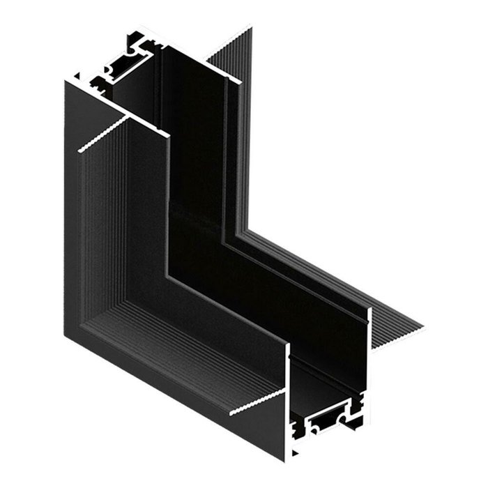 Угол-соединитель "потолок-стена" для встраиваемого шинопровода ST-Luce Черный SKYFLAT Угол-соединитель "потолок-стена" для встраиваемого шинопровода ST-Luce Черный SKYFLAT