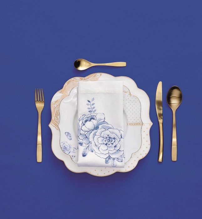 Набор из двух тарелок Royal белого цвета - лучшие Тарелки в INMYROOM