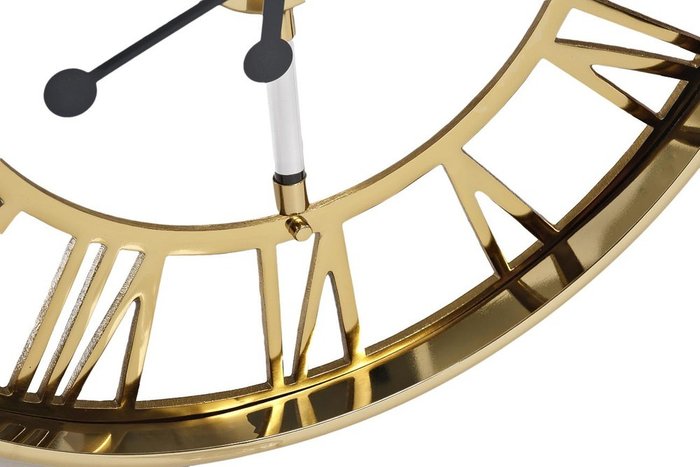 Часы настенные золотого цвета - купить Часы по цене 20600.0
