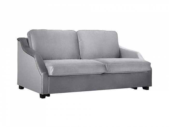 Диван-кровать трёхместный Windsor с молдингом серого цвета - купить Прямые диваны по цене 115190.0