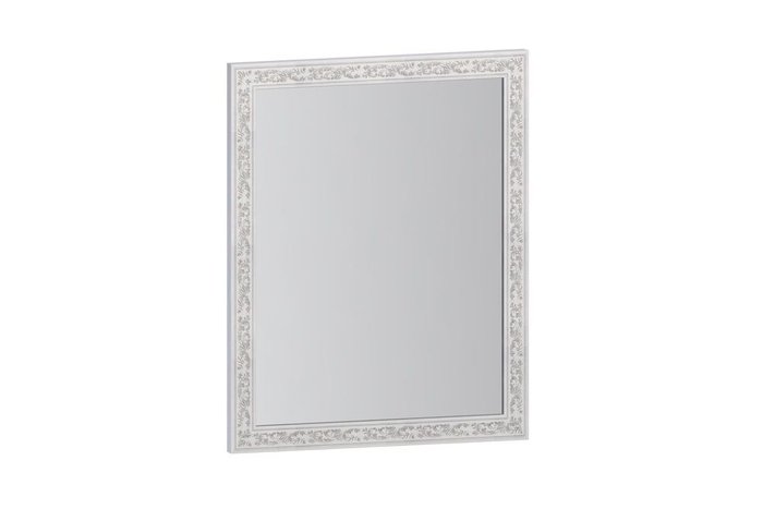 Зеркало влагостойкое Cls белого цвета - купить Настенные зеркала по цене 3629.0