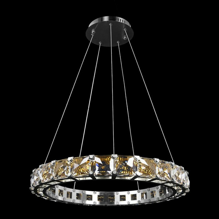 Люстра Loft It Tiffany 10204/600 Chrome - лучшие Подвесные люстры в INMYROOM