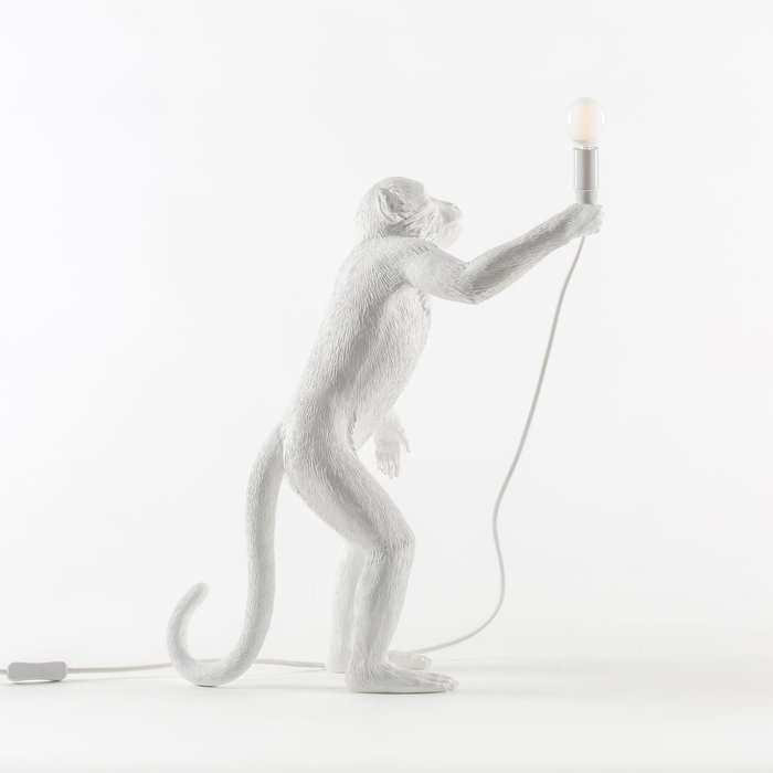 Настольная лампа SelettI The Monkey Lamp Standing Version - лучшие Настольные лампы в INMYROOM