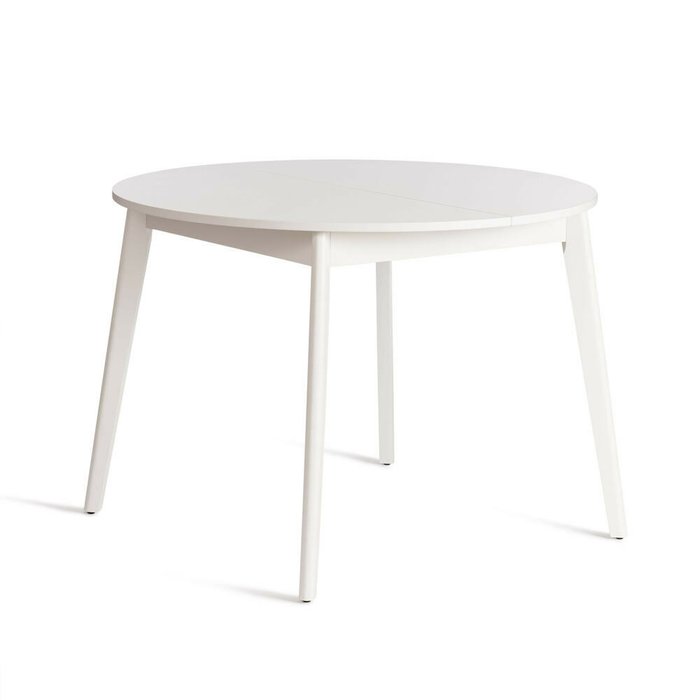 Раскладной обеденный стол Svelto белого цвета - лучшие Обеденные столы в INMYROOM