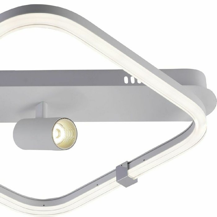 Потолочная люстра Factor 10280/1LED (акрил, цвет белый) - купить Потолочные люстры по цене 6020.0 Потолочная люстра Factor 10280/1LED (акрил, цвет белый) - купить Потолочные люстры по цене 6020.0