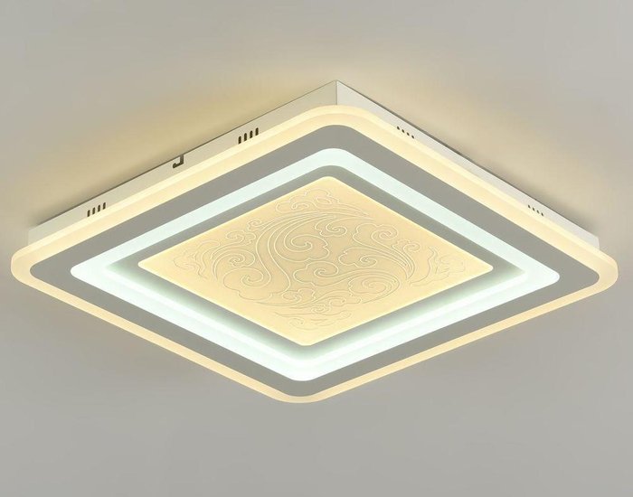 Потолочный светодиодный светильник Ledolution белого цвета - лучшие Потолочные светильники в INMYROOM