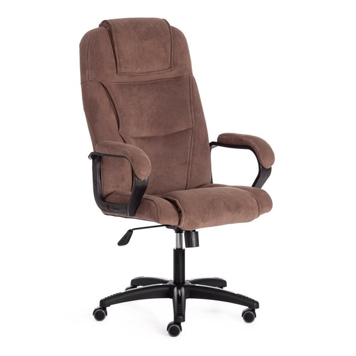 Кресло офисное Bergamo коричневого цвета