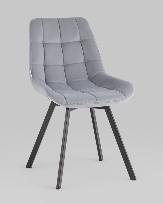 Стул вращающийся Флекс серого цвета - купить Обеденные стулья по цене 7190.0