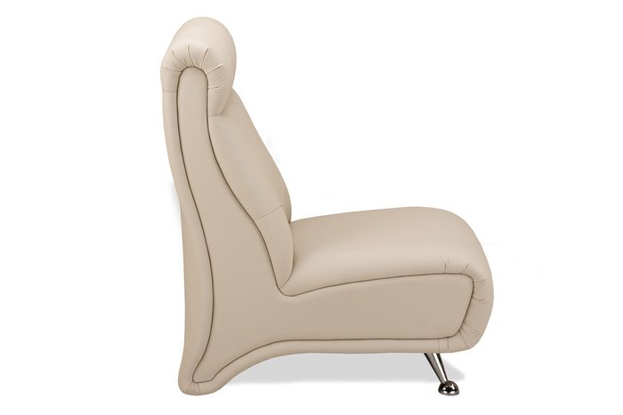 Кресло Ва-банк бежевого цвета - лучшие Интерьерные кресла в INMYROOM