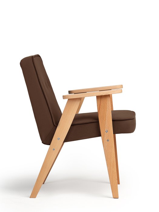 Кресло Несс zara коричневого цвета - лучшие Интерьерные кресла в INMYROOM