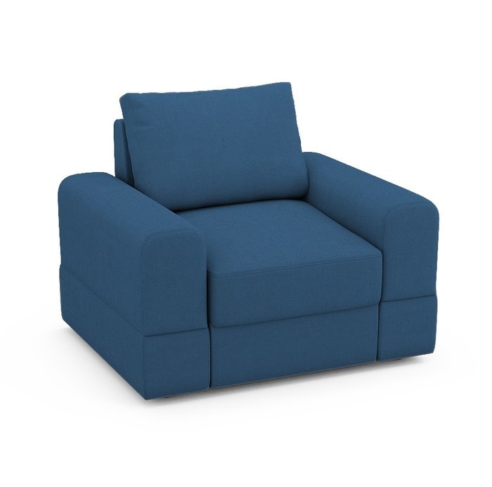 Кресло Elke синего цвета