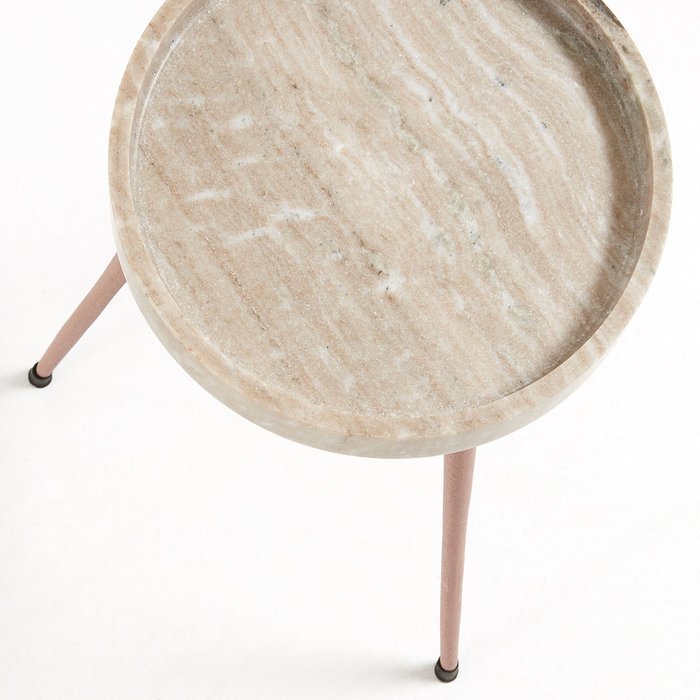Столик Rubie с мраморной столешницей - купить Кофейные столики по цене 14990.0