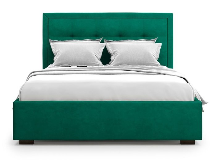 Кровать Komo 180х200 зеленого цвета