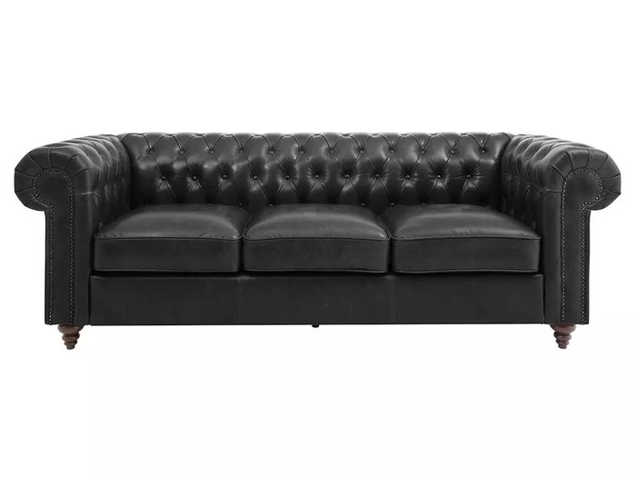Диван Chester Classic черного цвета