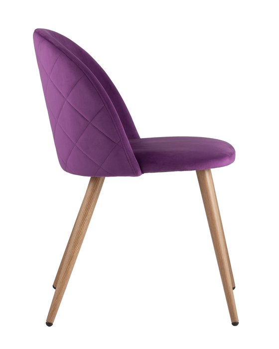 Стул Лион пурпурного цвета - лучшие Обеденные стулья в INMYROOM