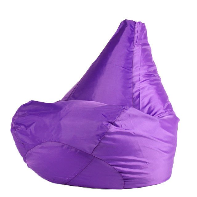Кресло-мешок L фиолетового цвета (оксфорд)