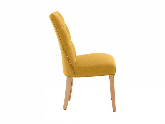 Стул Edwin B желтого цвета - лучшие Обеденные стулья в INMYROOM