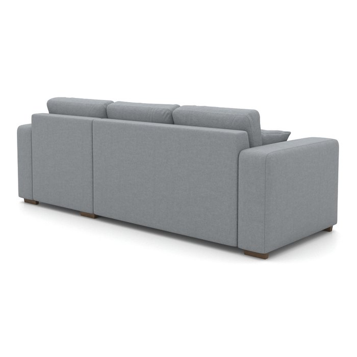 Угловой диван-кровать Morti EKL серого цвета - лучшие Угловые диваны в INMYROOM