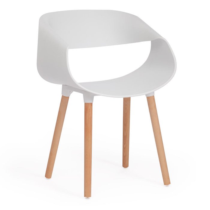 Стул Qxx белого цвета - купить Обеденные стулья по цене 17560.0