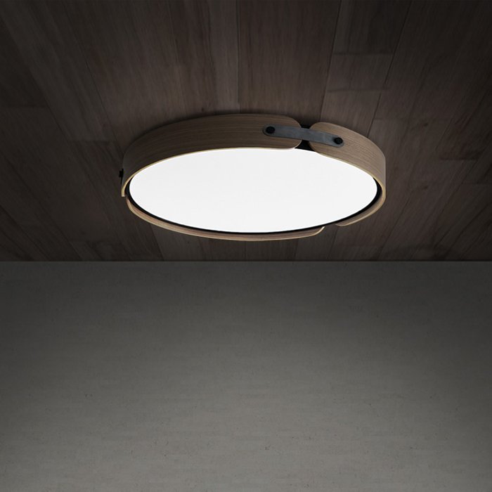 Потолочный светильник Range бело-коричневого цвета - купить Потолочные светильники по цене 56530.0