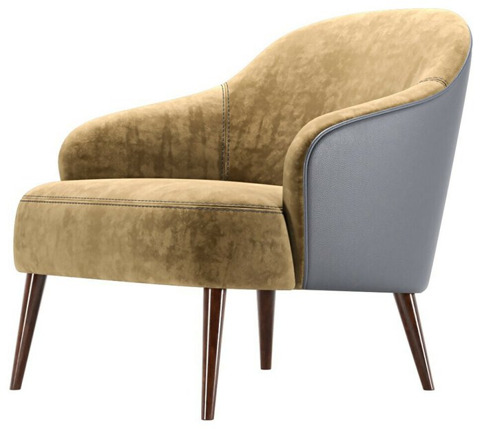 Кресло Maxton Medium бежевого цвета - лучшие Интерьерные кресла в INMYROOM