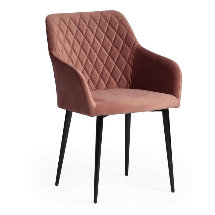 Набор из четырех стульев Bremo розового цвета - купить Обеденные стулья по цене 27280.0