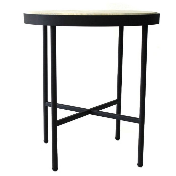 Стол журнальный МеталлАрт М011 бежевого цвета - лучшие Журнальные столики в INMYROOM Стол журнальный МеталлАрт М011 бежевого цвета - лучшие Журнальные столики в INMYROOM