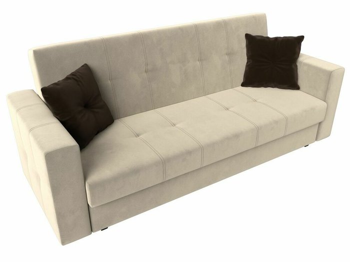 Диван-кровать Лига 016 бежевого цвета  - лучшие Прямые диваны в INMYROOM