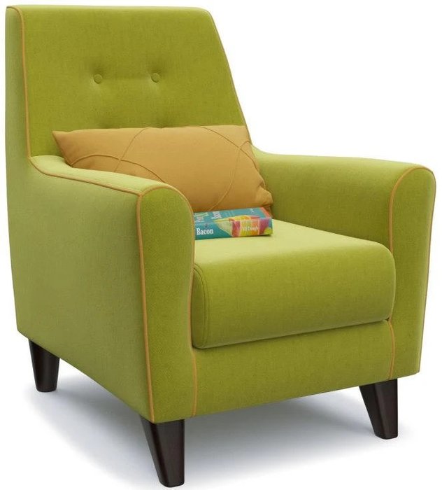 Кресло Френсис Флэтфорд светло-зеленого цвета