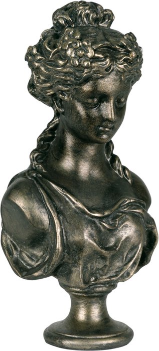 Фигурка Бюст девушки бронзового цвета - купить Фигуры и статуэтки по цене 2010.0