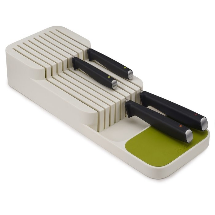 Органайзер для ножей DrawerStore компактный белого цвета - лучшие Аксессуары для кухни в INMYROOM
