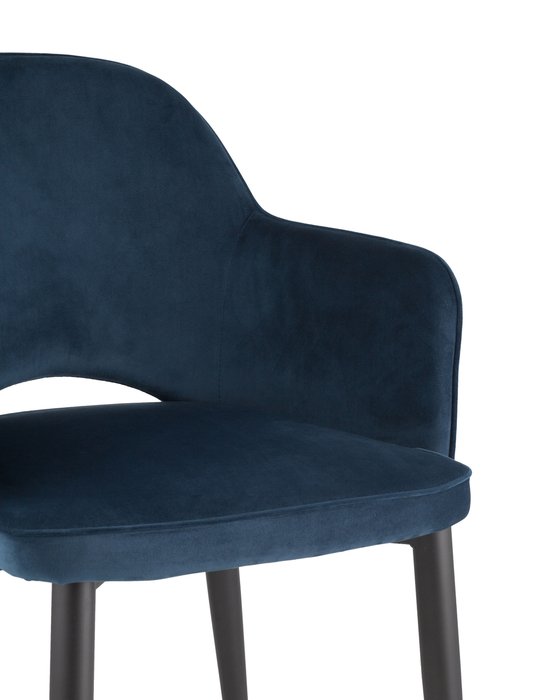 Стул Венера синего цвета - купить Обеденные стулья по цене 6290.0