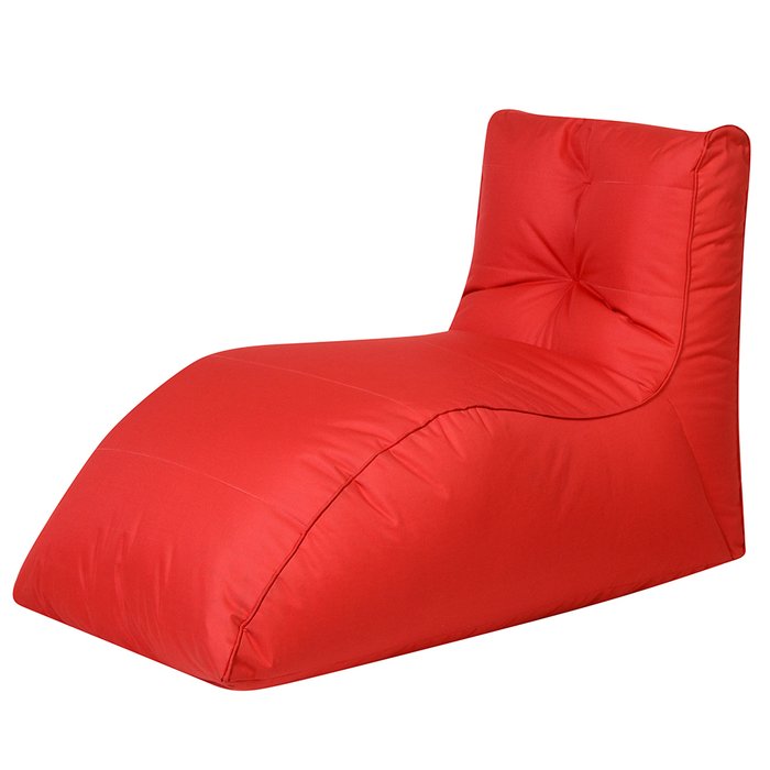 Кресло Шезлонг красного цвета