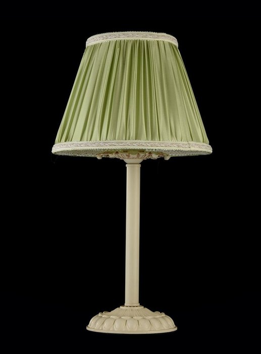 Настольная лампа Olivia с абажуром оливкового цвета - купить Настольные лампы по цене 5400.0