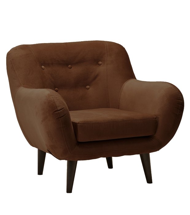 Кресло Элефант темно-коричневого цвета - купить Интерьерные кресла по цене 17160.0