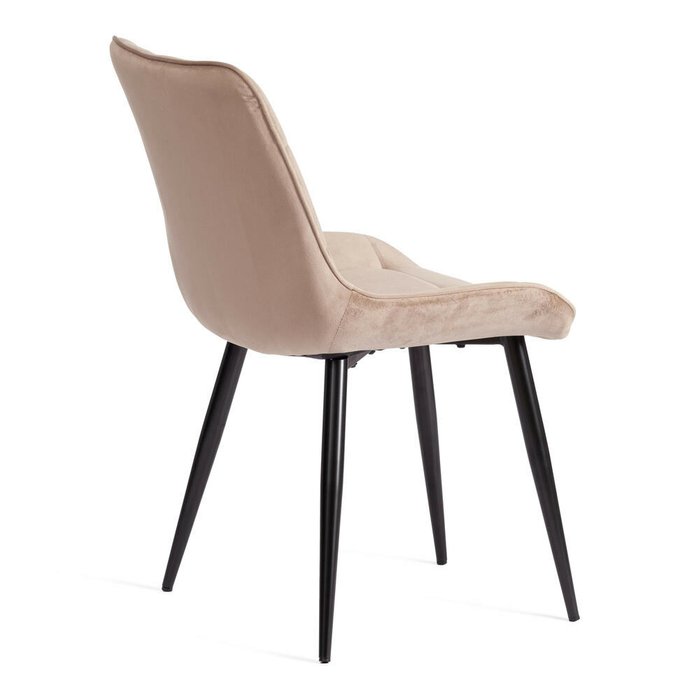 Обеденный стул-кресло Abruzzo бежевого цвета - лучшие Обеденные стулья в INMYROOM