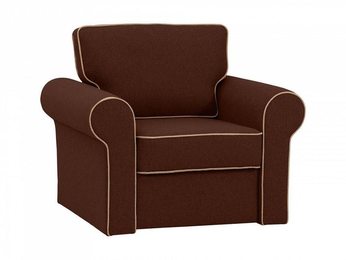 Кресло Murom темно-коричневого цвета - купить Интерьерные кресла по цене 43830.0