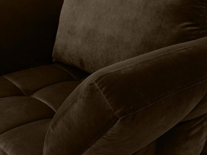 Кресло Wing темно-коричневого цвета - лучшие Интерьерные кресла в INMYROOM