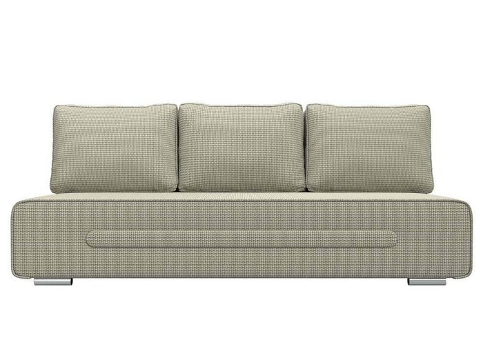 Прямой диван-кровать Приам серо-бежевого цвета - купить Прямые диваны по цене 33999.0